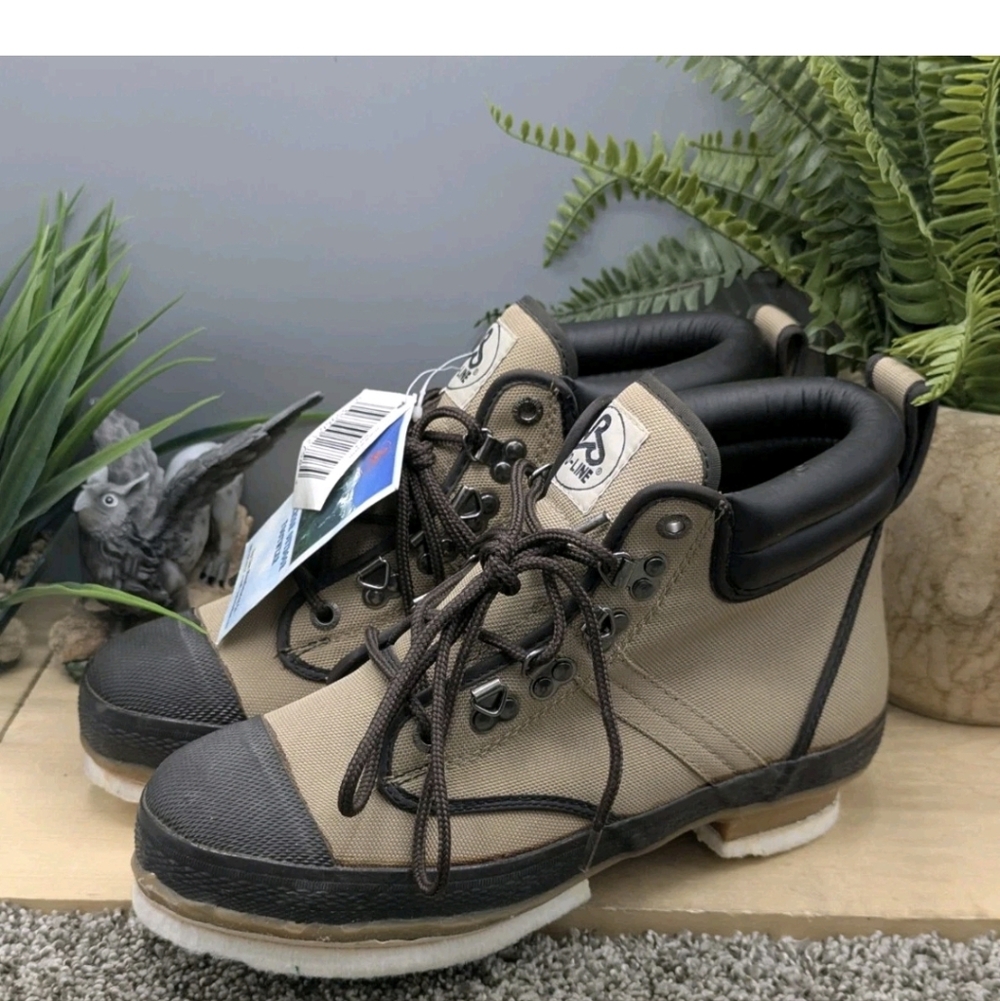 New Pro Line Felt Bottom Fishing Wading Boots Mens Size 8